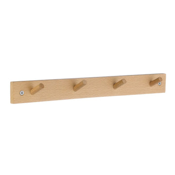 BESLAGSBODEN Coat Rack, Quadruple, Beech B1124