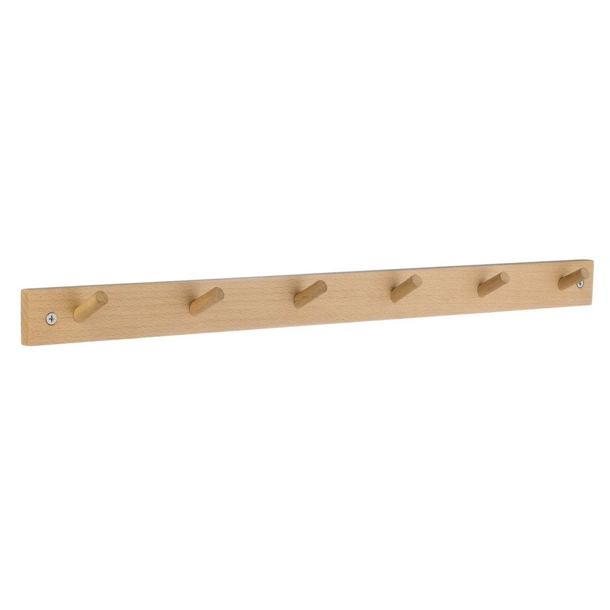 BESLAGSBODEN Coat Rack, 6 Hooks, Beech B1126