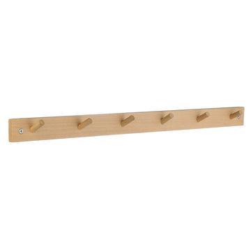 BESLAGSBODEN Coat Rack, 6 Hooks, Beech B1126