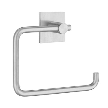 BESLAGSBODEN Toilet roll holder, Self-adhesive, Brushed stainless steel B1132