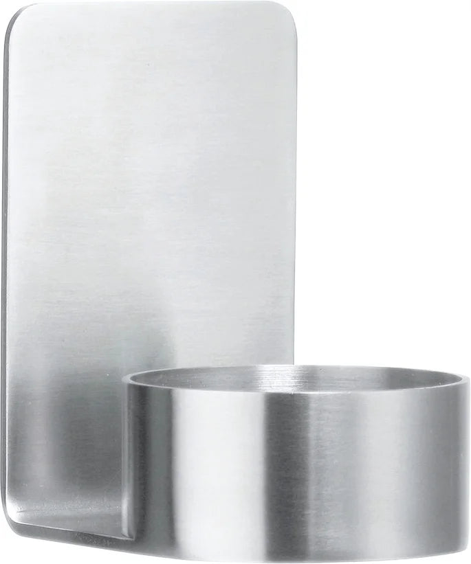 BESLAGSBODEN Tea Light Holder in Brushed Stainless Stel Self-adhesive B1180
