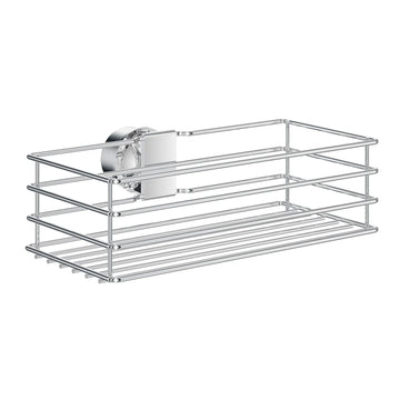 BESLAGSBODEN Shower Basket For Shower Riser Rail Chromed B1206