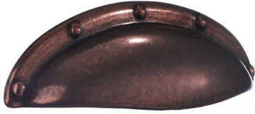 Beslagsboden Cup pull- antique copper B577