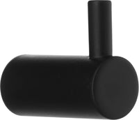 Beslagsboden Single hook black BB072