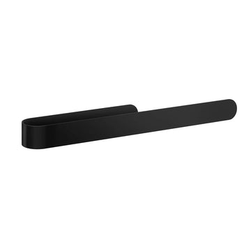 BESLAGSBODEN Towel Rail. Black. Self-adhesive. Length 350 mm. BB1020