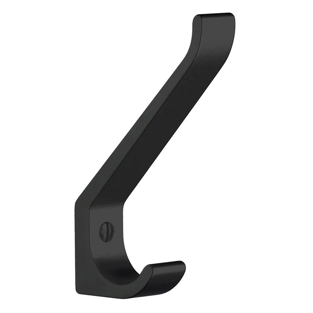 BESLAGSBODEN Coat and Hat Hook, Black, Height 100 mm BB1045