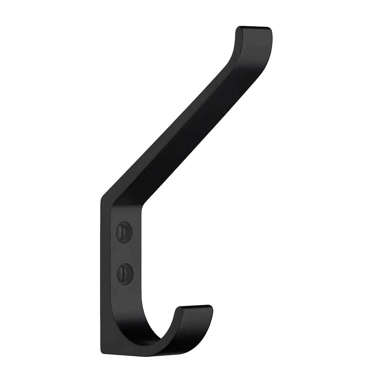 BESLAGSBODEN Coat and Hat Hook, Black, Height 135 mm BB1046