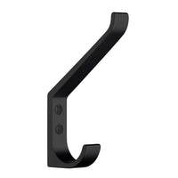 BESLAGSBODEN Coat and Hat Hook, Black, Height 135 mm BB1046