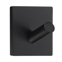 BESLAGSBODEN Single Hook mini, Self-adhesive, Black Stainless BB1082