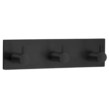 Triple Hook Self Adhesive Black 180X45Mm BB1107