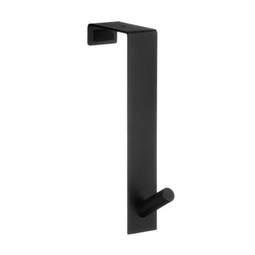 BESLAGSBODEN Door Hook in Black Stainless Steel BB1121