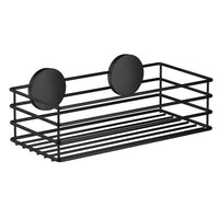 BESLAGSBODEN Shower Basket in Stainless steel, Matt Black, Self-adhesive BB1200