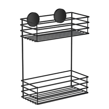 BESLAGSBODEN Double Basket With 3M Tape Black BB1202