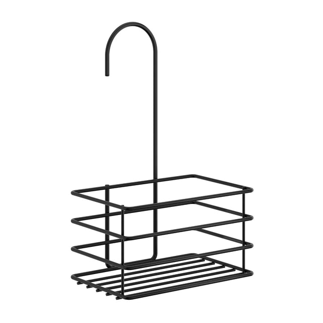 BESLAGSBODEN Shower Basket for shower mixer, Black Stainless Steel BB1216
