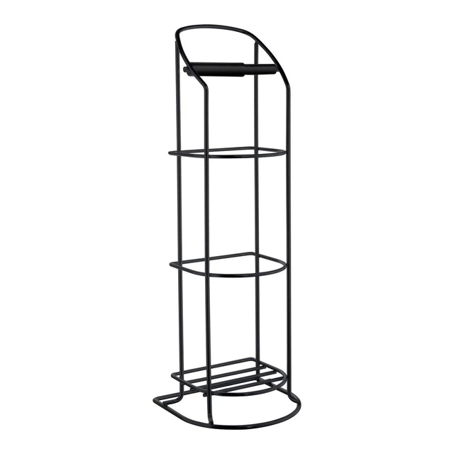 BESLAGSBODEN Toilet Roll Holder/Spare Toilet Roll Holder, Black BB1220