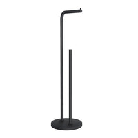 Toilet/Spare Toilet Roll Holder Freestanding Black BB1230