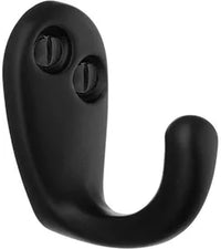Beslagsboden Single hook black BB245