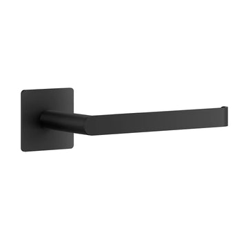 CUBE Toilet Roll Holder. Matt Black. Self adhesive. BB4411