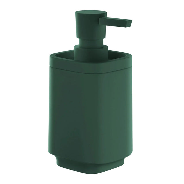 Soap Dispenser. Freestanding. Dark Green. H 152 mm. BG581
