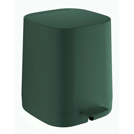 Pedal Bin 4 L. Dark Green. Height 255 mm. BG584