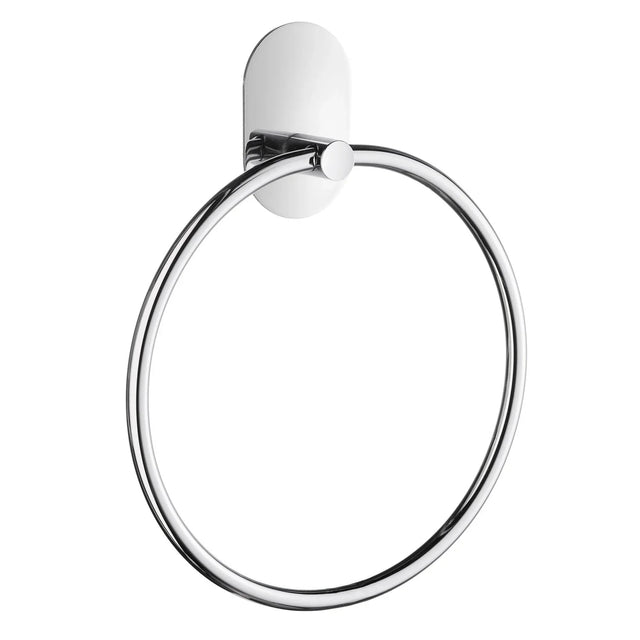 BESLAGSBODEN Towel ring, self adhesive, chrome stainless steel BK1028