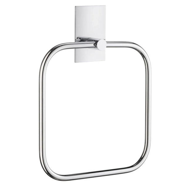 BESLAGSBODEN Towel ring, self adhesive, chrome stainless steel BK1038