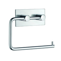 BESLAGSBODEN Design Toilet Roll Holder in Polished Stainless Steel Self-adhesive BK1098