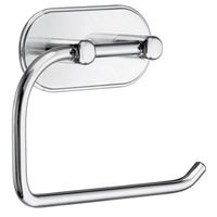 BESLAGSBODEN Design Toilet Roll Holder in Polished Chrome Self-adhesive BK1127