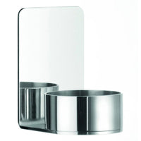 BESLAGSBODEN Tea Light Holder in Polished Stainless Steel Self-adhesive BK1180