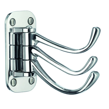 Beslagsboden Coat Hook, Triple, Swing BK248