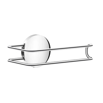 BESLAGSBODEN Toilet roll holder, Self-adhesive, Polished chrome, Length 134 mm BK3411