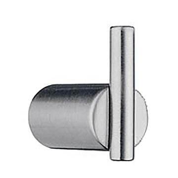 BESLAGSBODEN Single Hook in Brushed Stainless Steel. BN073M