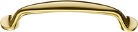 Beslagsboden Pull -polished brass BV632