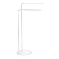 Double Towel Rail Freestanding White BX1231