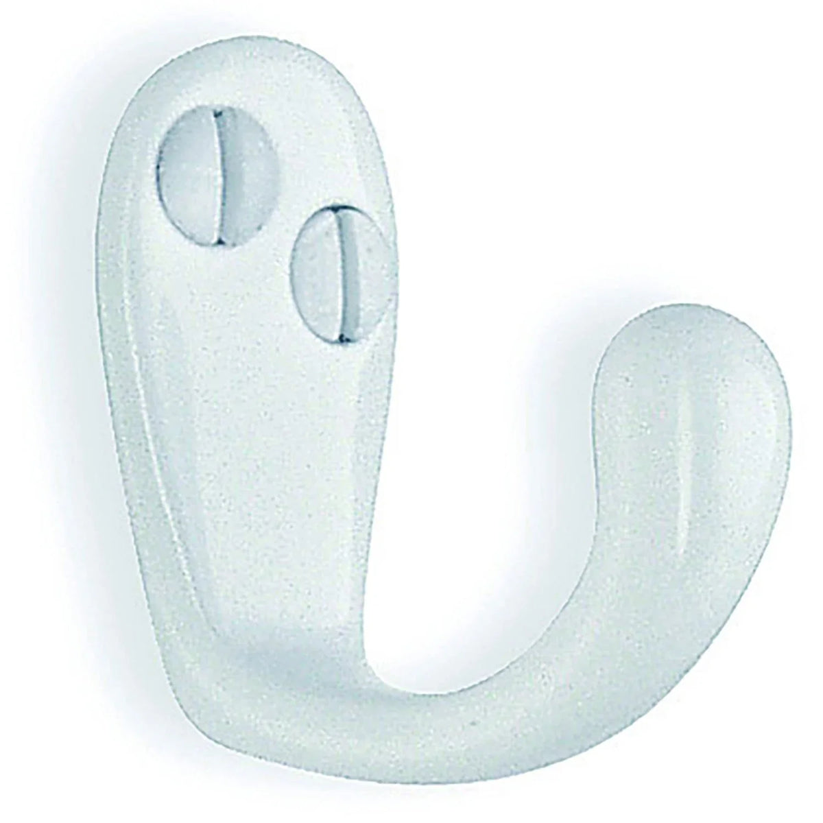 BESLAGSBODEN Single Hook in White Lacquer, Height 38 mm BX245