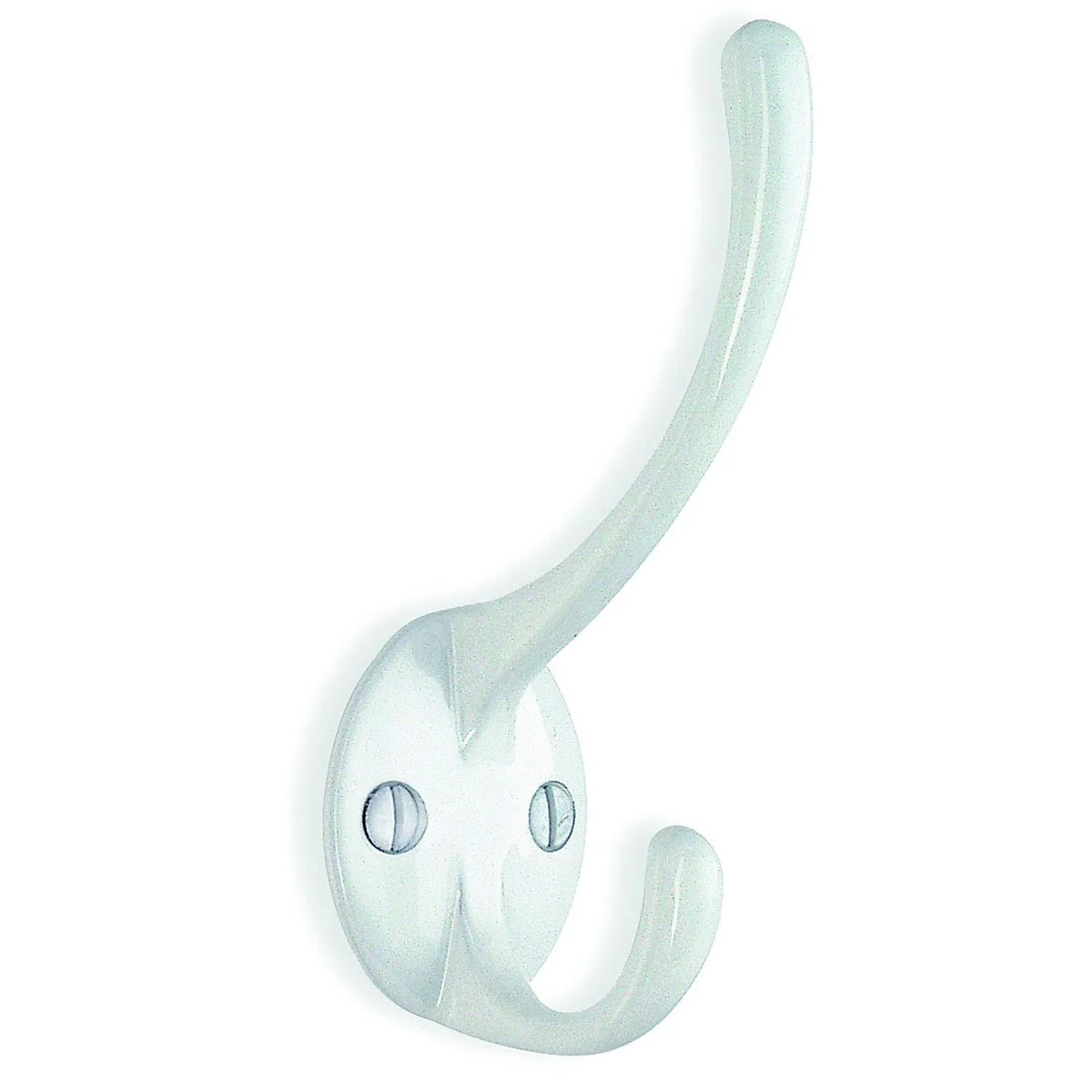 BESLAGSBODEN Hat and Coat Hook in White Lacquer, Height 110 mm BX247
