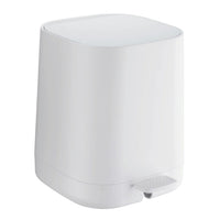 Pedal bin, square, white BX575