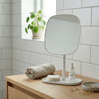 Make-up mirror with jewelry tray-7x's magnification BX576