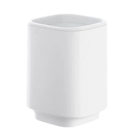 Tumbler. Freestanding. White. Height 102 mm. BX582