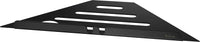 SIDELINE Grout Line Corner Shelf, Black Stainless Steel, 200 x 200 mm DB3060