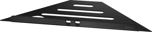 SIDELINE Grout Line Corner Shelf, Black Stainless Steel, 200 x 200 mm DB3060