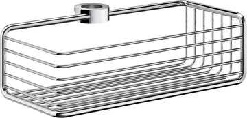 SIDELINE Basket for shower riser rail, polished Chrome, 250x100 mm DK1106