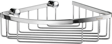 SIDELINE Design Corner Shower Basket in Polished Chrome DK2021