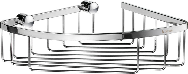 SIDELINE Design Corner Shower Basket in Polished Chrome DK2021