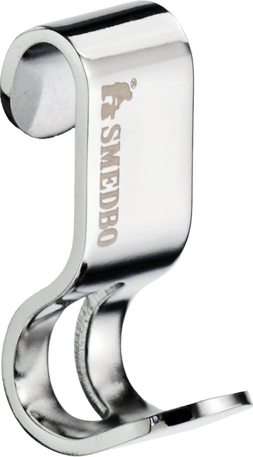 SIDELINE Soap Baskets Hook in Stainless Steel Polished, Pair DK2100
