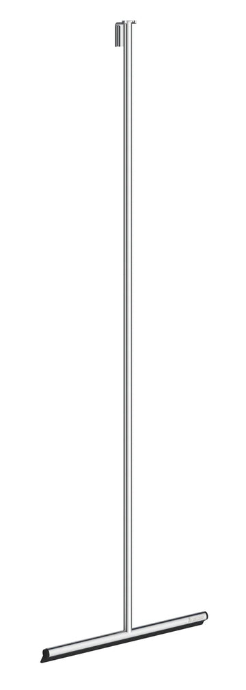 Floor Squeegee with self adhesive Hook. Polished stainless steel. DK2170