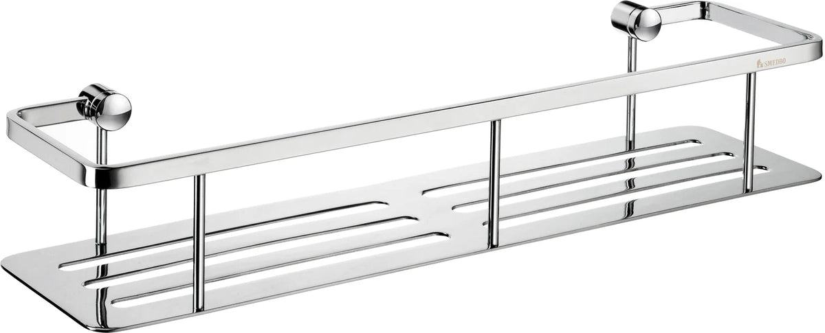 SIDELINE Design Shower Basket in Polished Chrome and Solid Brass Construction DK3005