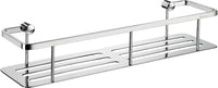 SIDELINE Design Shower Basket in Polished Chrome and Solid Brass Construction DK3005