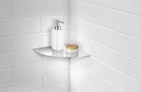 Corner Shelf For Tiling Polished Stainless Steel DK3063