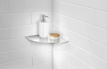 Corner Shelf For Tiling Polished Stainless Steel DK3063